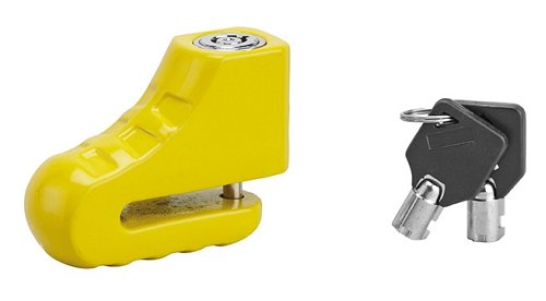 Antifurto Block bloccadisco bici e moto 5.5mm 2 chiavi