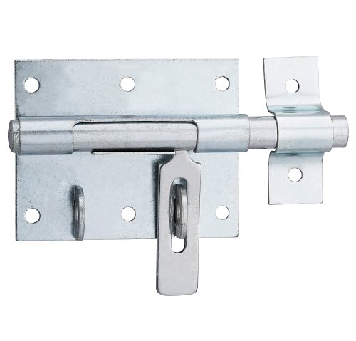 Chiusura a chiavistello per porta,   Ø 12mm, porta lucchetto, acciaio - THIRARD
