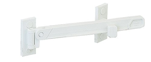 Fermafinestra, bloccafinestra, regolatore di apertura per finestra o persiana, 1 o 2 ante, bianco - THIRARD