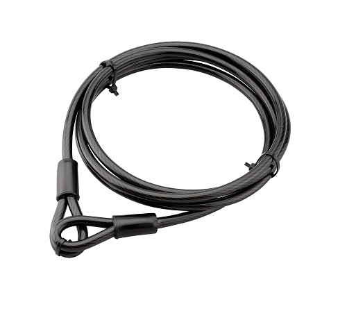 Cavo antifurto Twisty, bicicletta, casette da giardino, Ø 8, 2,00m, guaina in acciaio PVC - THIRARD