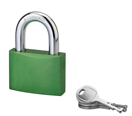 Lucchetto a chiave Bombe, alluminio, 60mm, arco in acciaio temprato, 3 chiavi - Serrurerie de Picardie