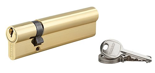 Cilindro europeo a doppia entrata SA  30x90mm, antisfilamento, ottone, 3 chiavi - THIRARD