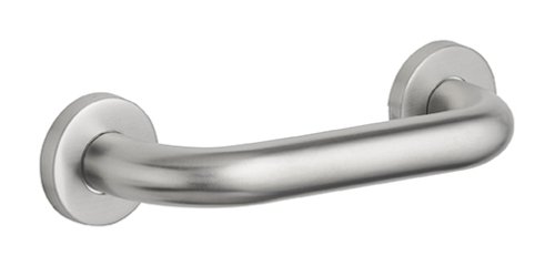 Maniglione bagno disabili, barra di ausilio dritta, 200mm, diametro Ø 25mm, acciaio inox 304 satinato - THIRARD