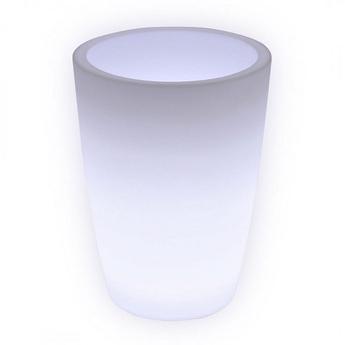 Vaso luminoso cypress per esterni - Small - Bianco Freddo