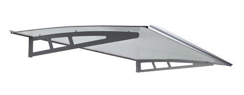 Pensilina Alluminio Sun P. 100 L. 140 Supporto Grigio