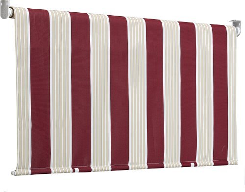 Tenda a caduta H. 250 L. 150 colore - Riga bordeaux