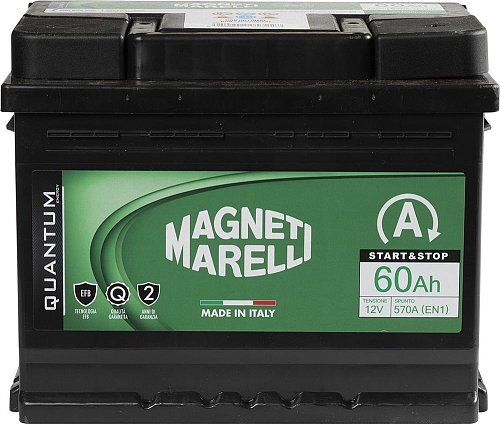 Magneti Marelli Batteria 60AH 12V 520A Start e Stop 
