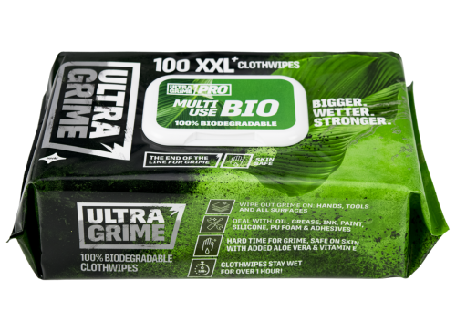 Salviette UltraGrime® Pro BIO 100% BIODEGRADABILE