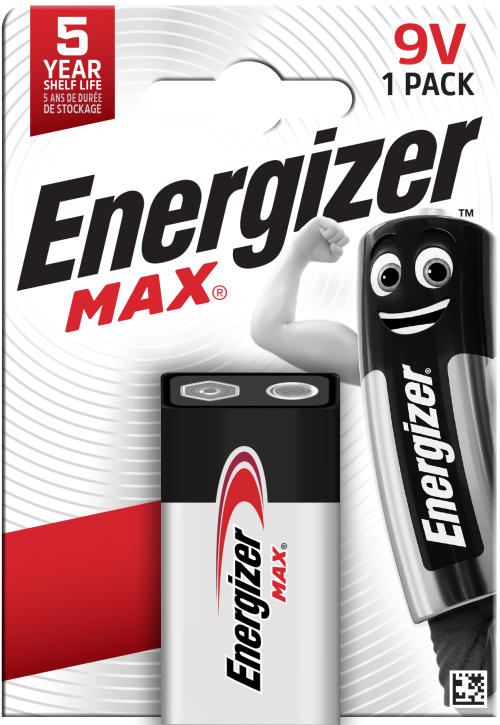 Energizer max 9v 1604