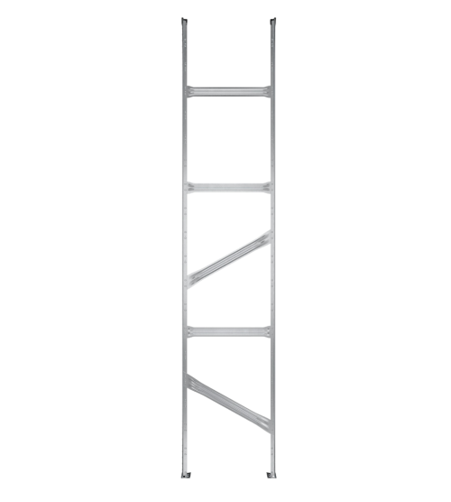 Spalla per Scaffalatura Metalsistem Super 123 -
Altezza: 2500 mm - Profondità 400 mm