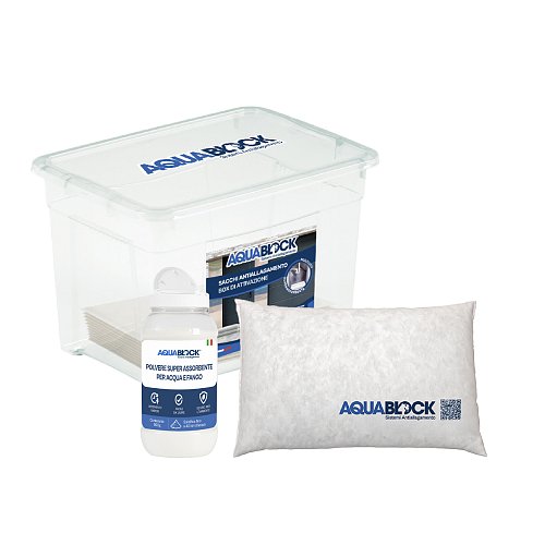 AquaKIT Antiallagamento Medium (AQ6040/R + AQ10020/R + AQ15025/R + AQDRY/500)