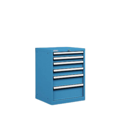 Armadio in metallo con cassetti 27x27 Eh - Colore Blu luce