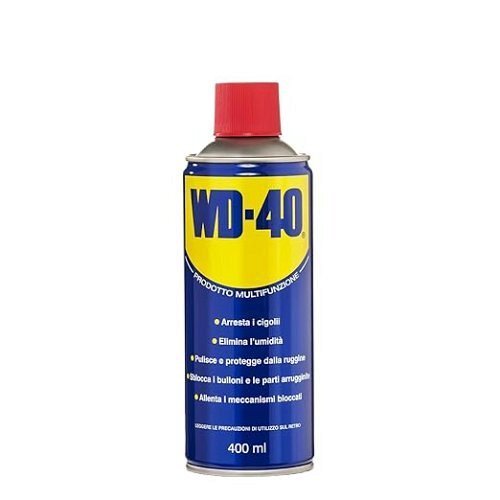 Lubrificante Multifunzione Spray Antiruggine Sbloccante WD-40 400ml