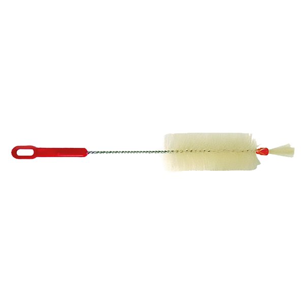 Scovolo per Bottiglie con Ciuffo Manico in PVC Ø 6 x h 47 Cm