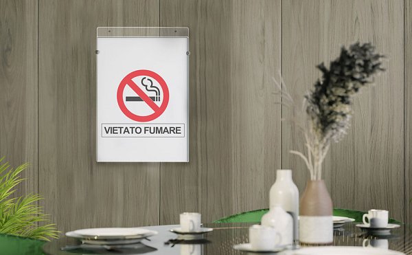 Espositori Da Parete in Plexiglass con Fori 5pz A5 orizzontale ❒ Victualia®