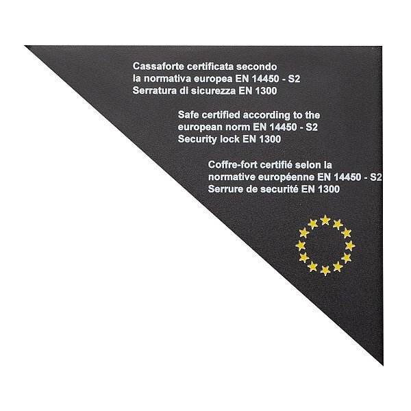 Cassetta di sicurezza Vincennes, serratura a codice elettronico, 2  catenacci, 16,5L