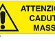 Attenzione caduta massi