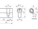 mezzo-cilindro-della-serratura-30x10mm-ottone-3-chiavi-serrurerie-de-picardie