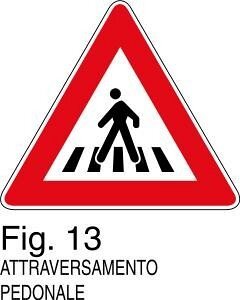 Melis S00359-120-E - Cartello Riccio Trasversale la Strada